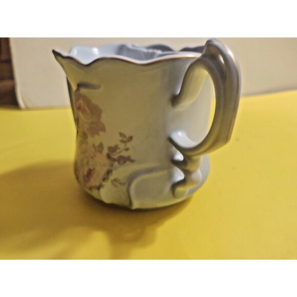 Vintage NIPPON Handpainted Shaving Mug/Mustache Cup Floral Pattern - Picture 12 of 12